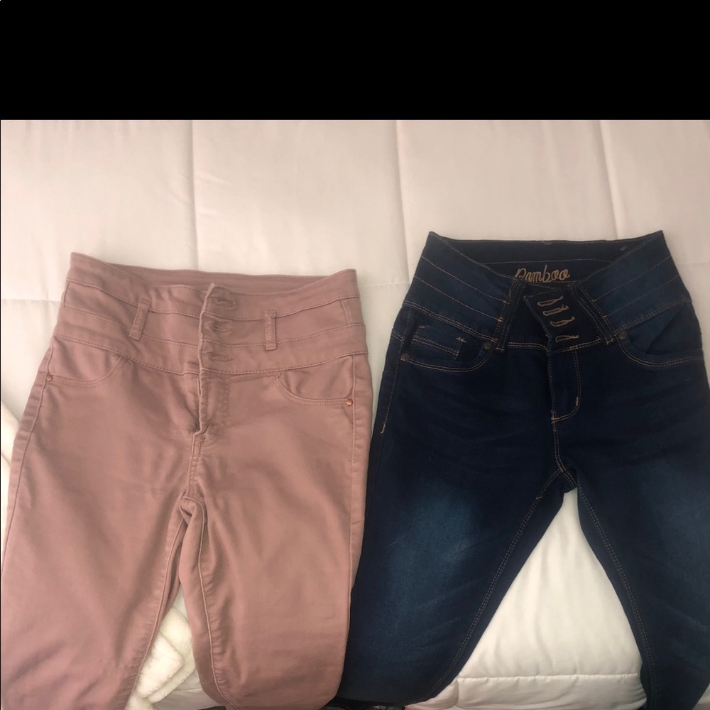 High waist jeans
